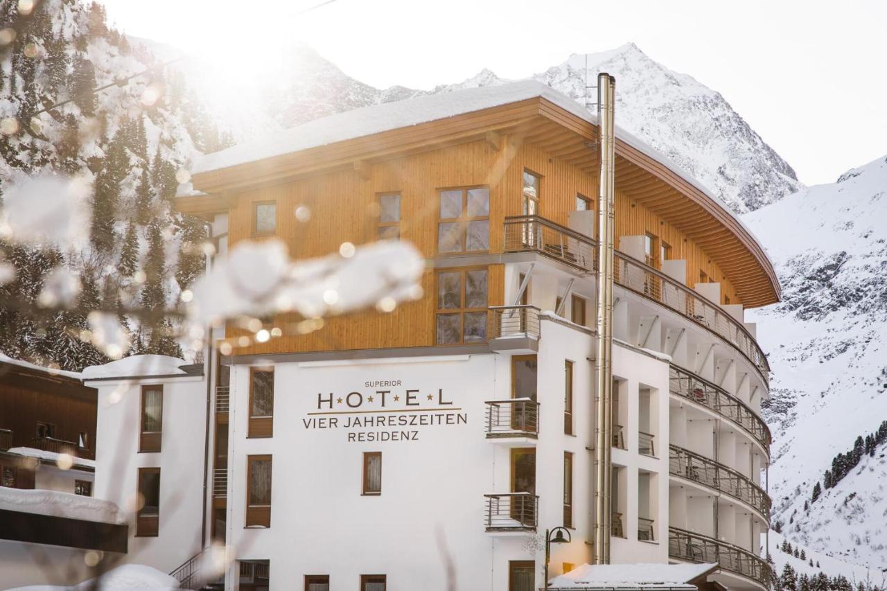 Hotel Vier Jahreszeiten Sankt Leonhard im Pitztal Exterior photo